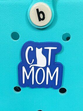 Cat Mom Bogg Charm-Kitty Bogg Charm-Cat Bogg Charm-New!